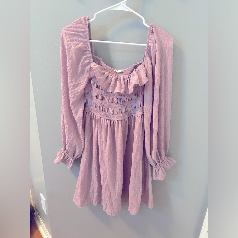 Purple Babydoll dress